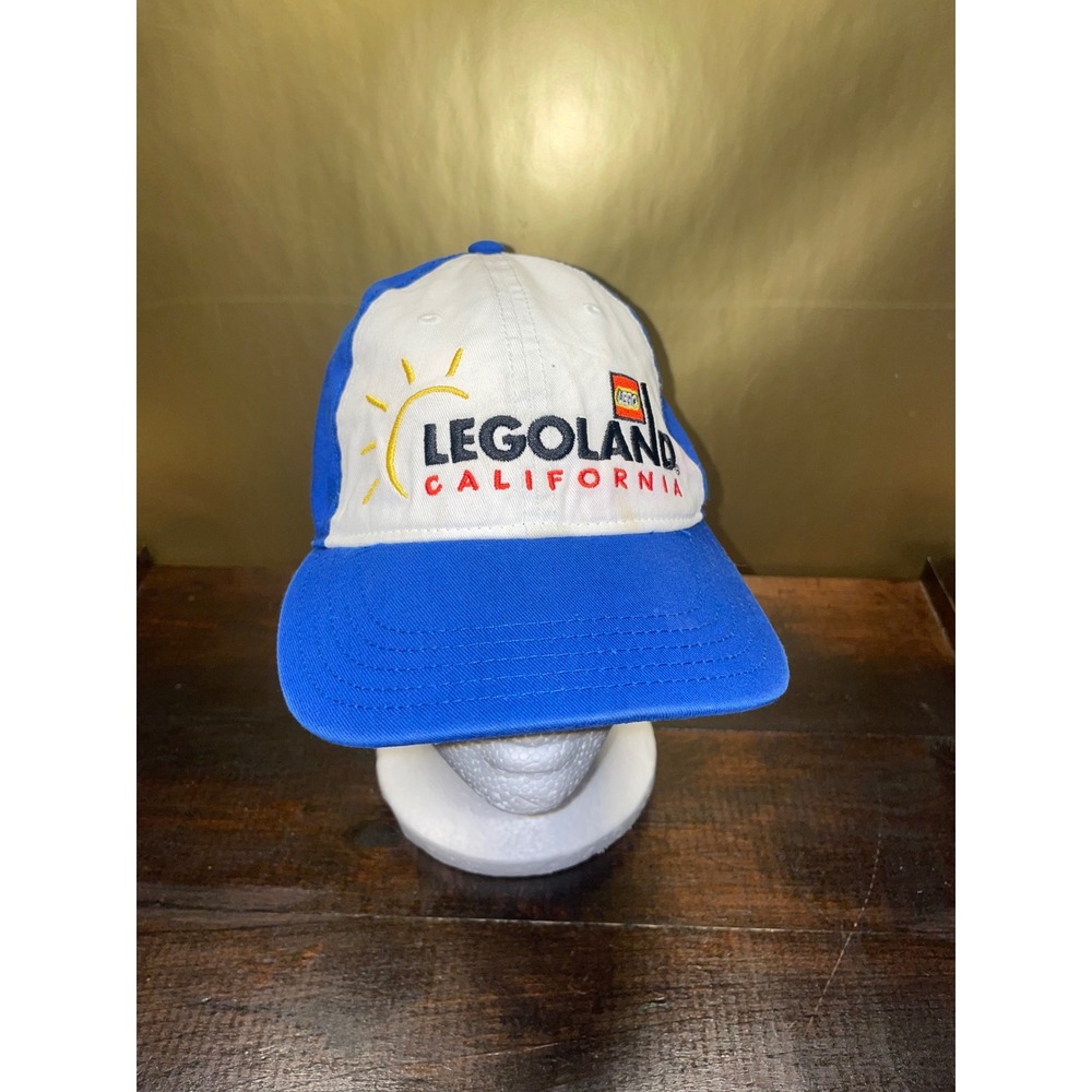 Legoland California Hat Kids‎ Youth Cap Blue White Adjustable Theme Park